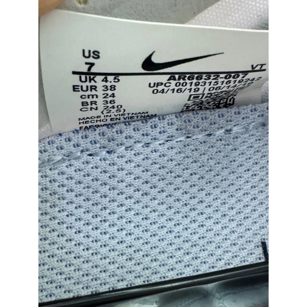 Nike Air Vapormax 2019 Womens 7 Summit White‎ Laser Fuchsia Pink AR6632-007